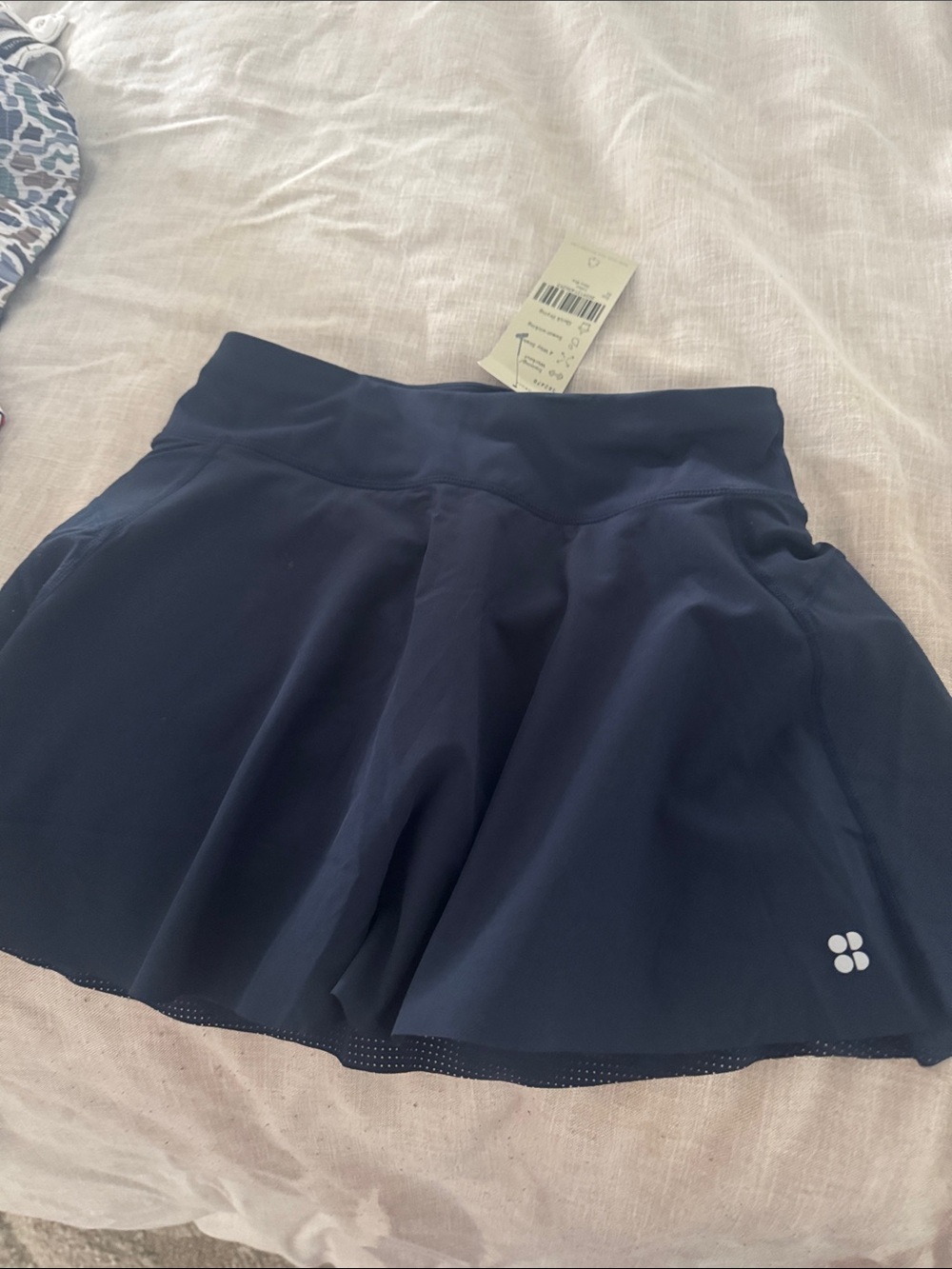 Sweaty Betty Navy Athletic Skort with Subtle Logo